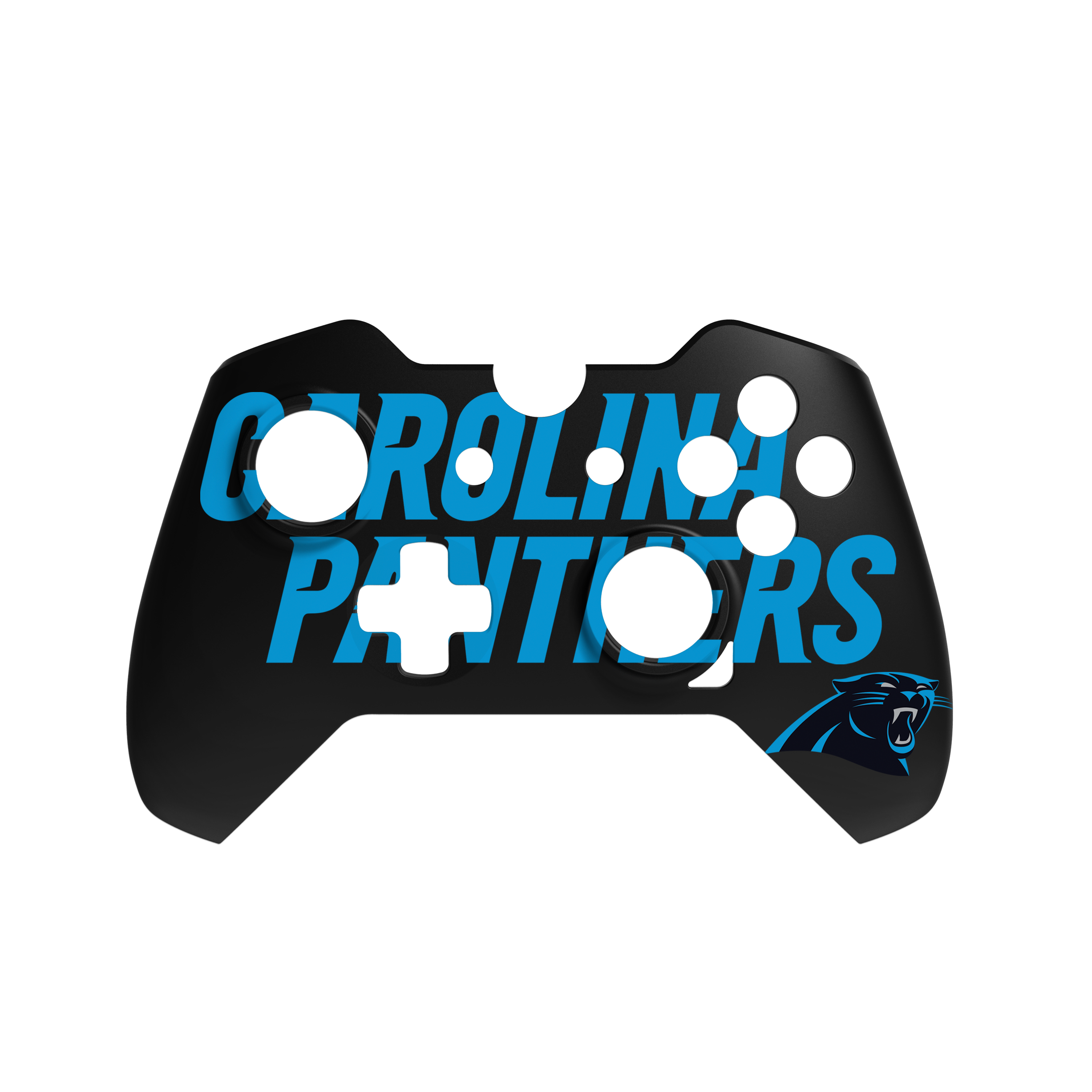 Nfl Face Off Carolina Panthers Basic Face Plate PNG Logo  HD Free Download