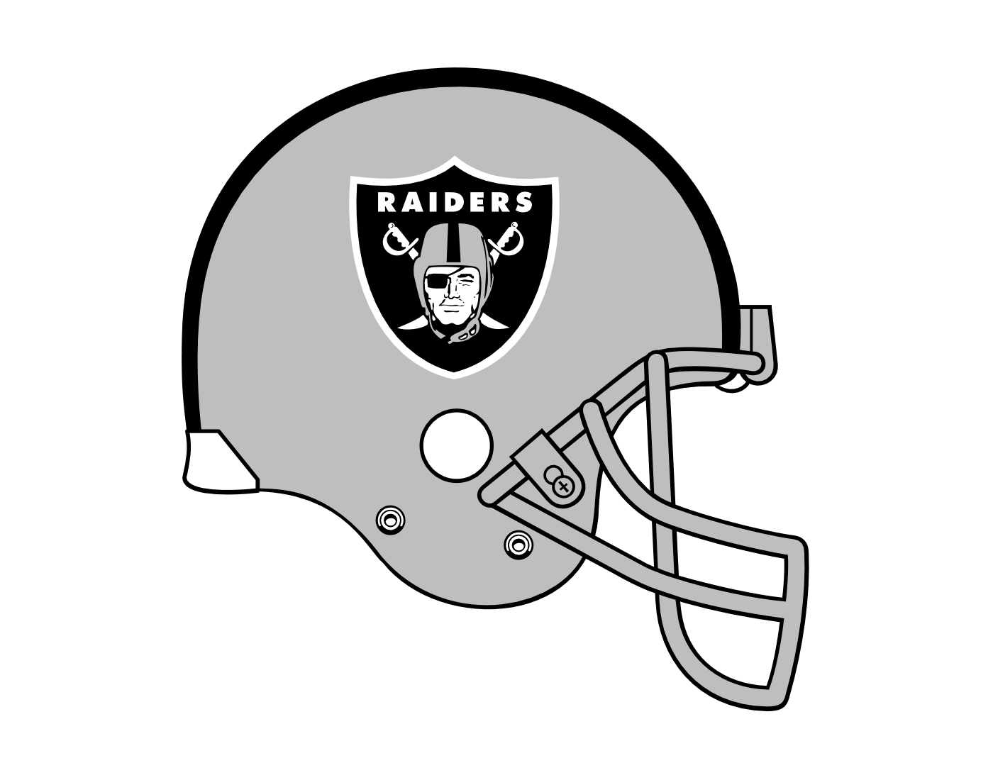 Oakland Raiders Logo Transparent Vector  HD Free Download