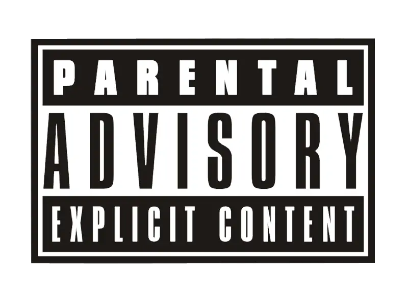 Old Parental Advisory Explicit Content Logo PNG  HD Free Download