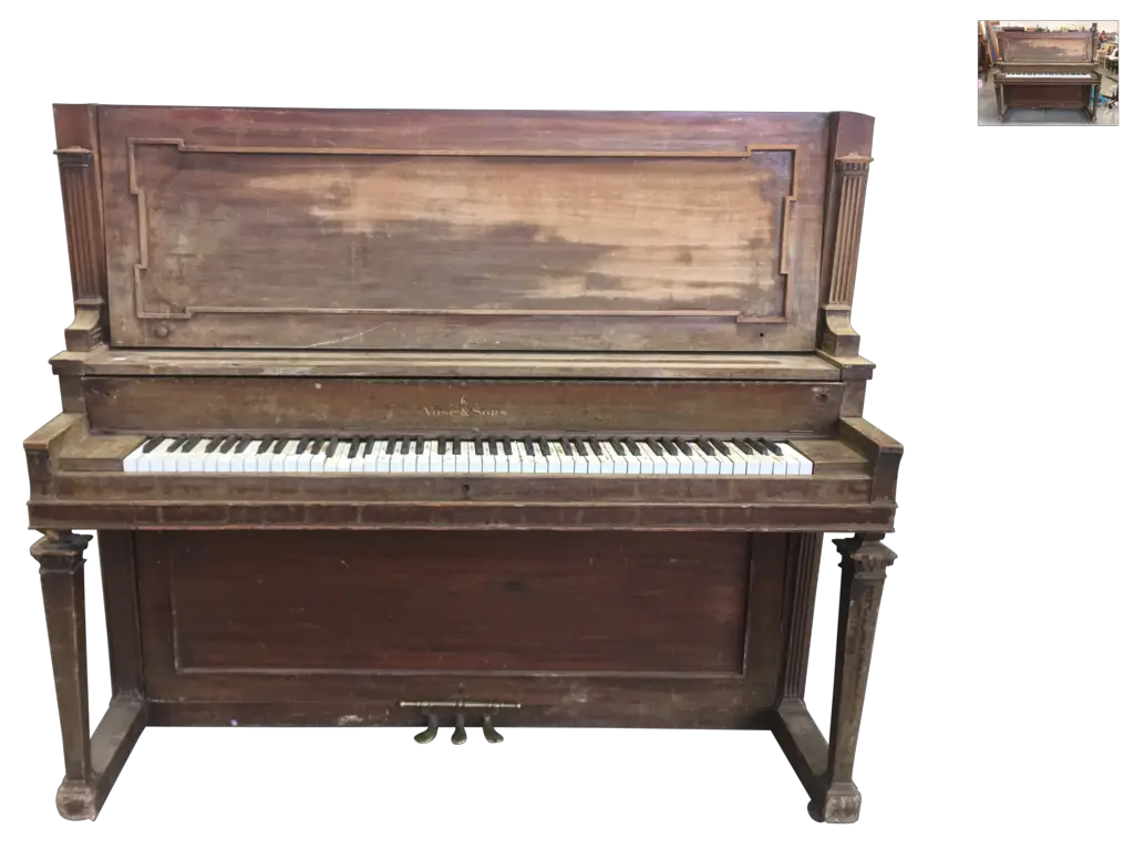 Old Piano PNG Yellowicous Deviantart HD Free Download