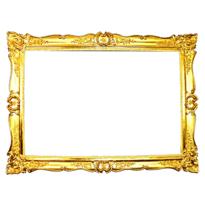 Ornate Gold Frame Transparent PNG Stickpng  HD Free Download