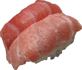 Transparent Fish Meat Prepared For Sushi Image HD Free Download