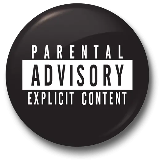 Parental Advisory Explicit Content Badge PNG Logo  HD Free Download