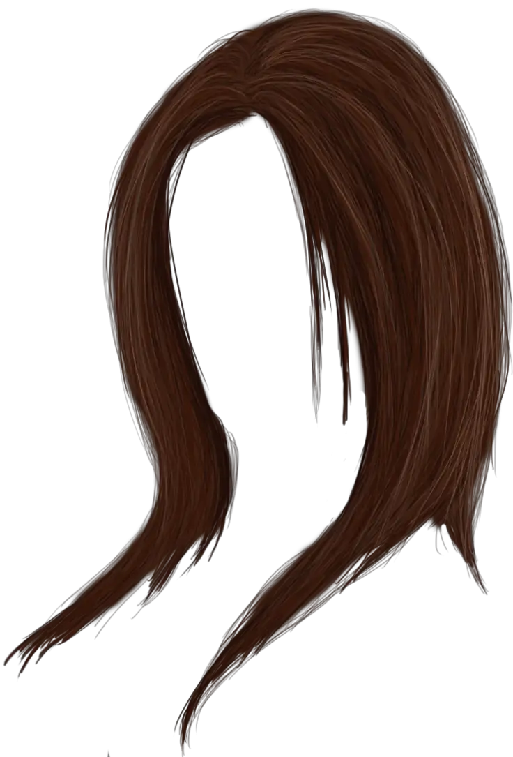 Brown Long Hairstyle For Women PNG  HD Free Download