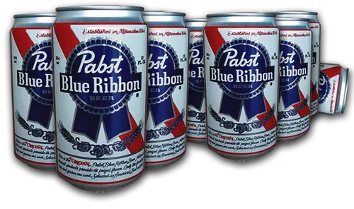 Pics For U0026gt; Pabst Blue Ribbon Can PNG HD Free Download