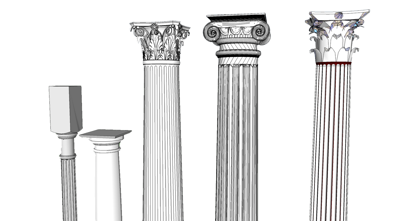 Pillar And The Composite Which Was More Ornamental Than  HD Free Download