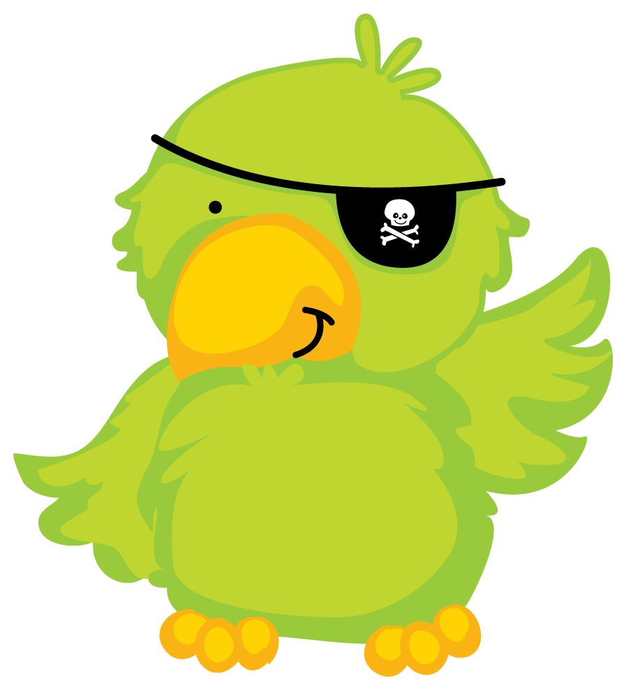 Pirate Parrot Pirate Adventure Clipart Fiesta English  HD Free Download