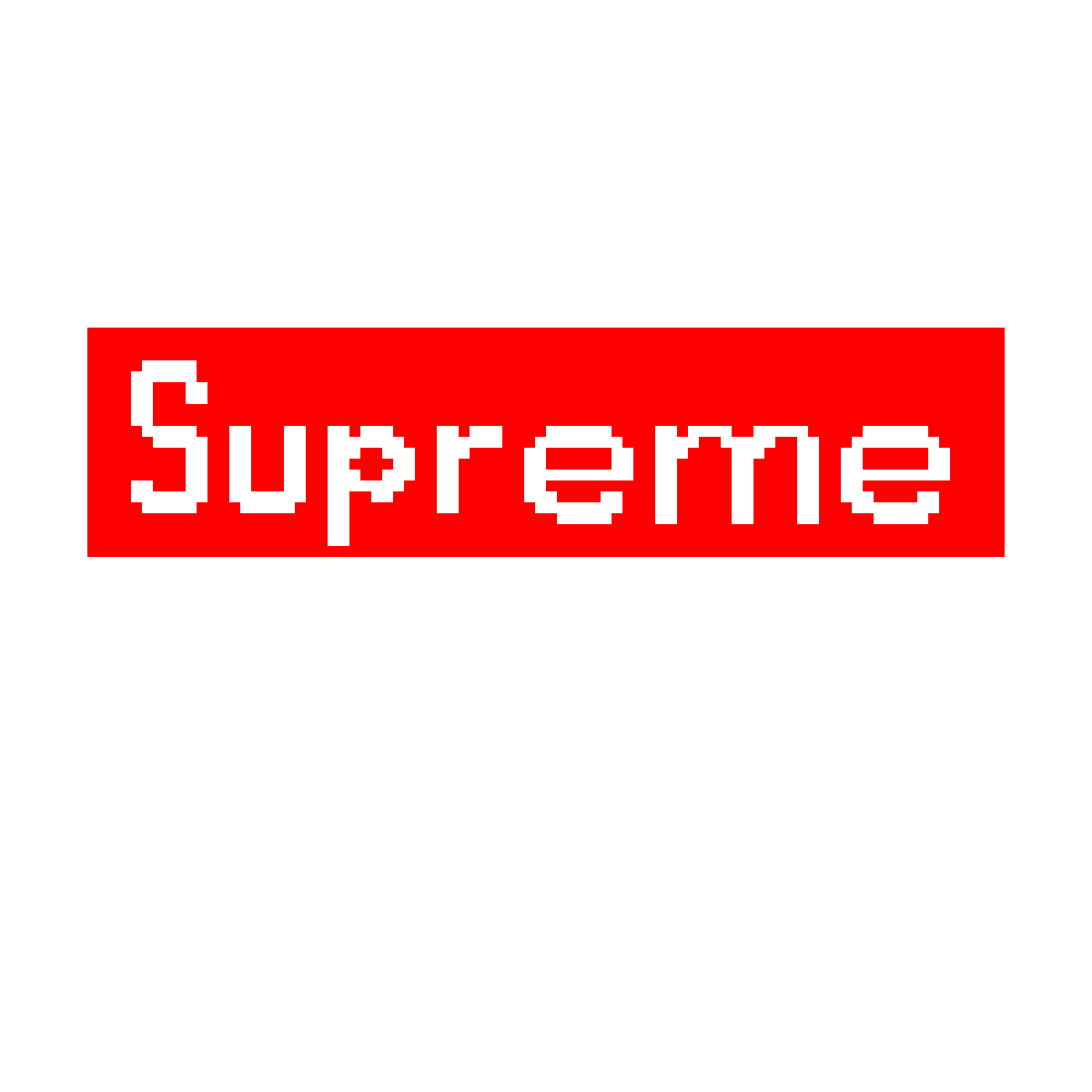 Pixilart Pixel Supreme Logo Limeleader  HD Free Download