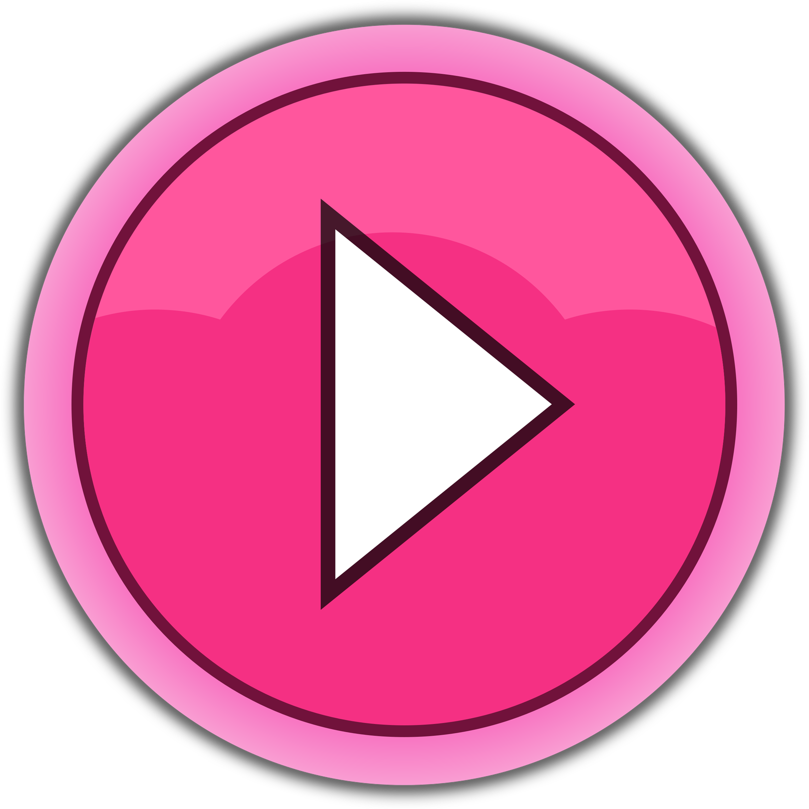 Play Button Clipart Clip Art Button Clipart Clipartwork  HD Free Download