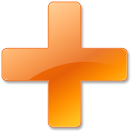 Plus Orange Icon Vista Base Software Icons   HD Free Download