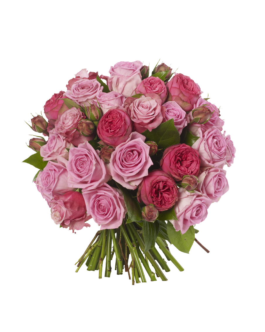 PNG Pink Roses Flowers Bouquet   HD Free Download