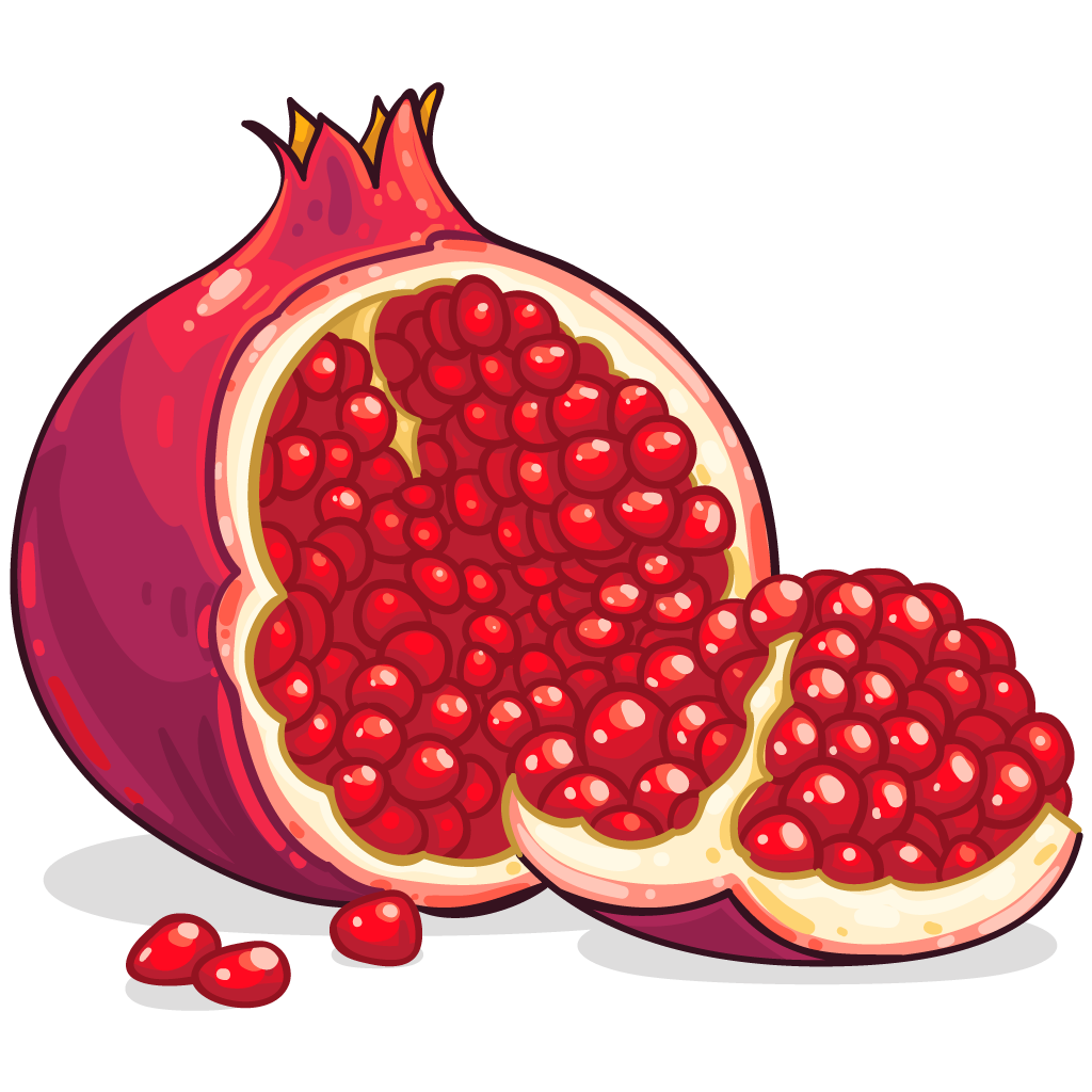 Pomegranate Clipart Pomegranateclipart Fruit Clip Art  HD Free Download