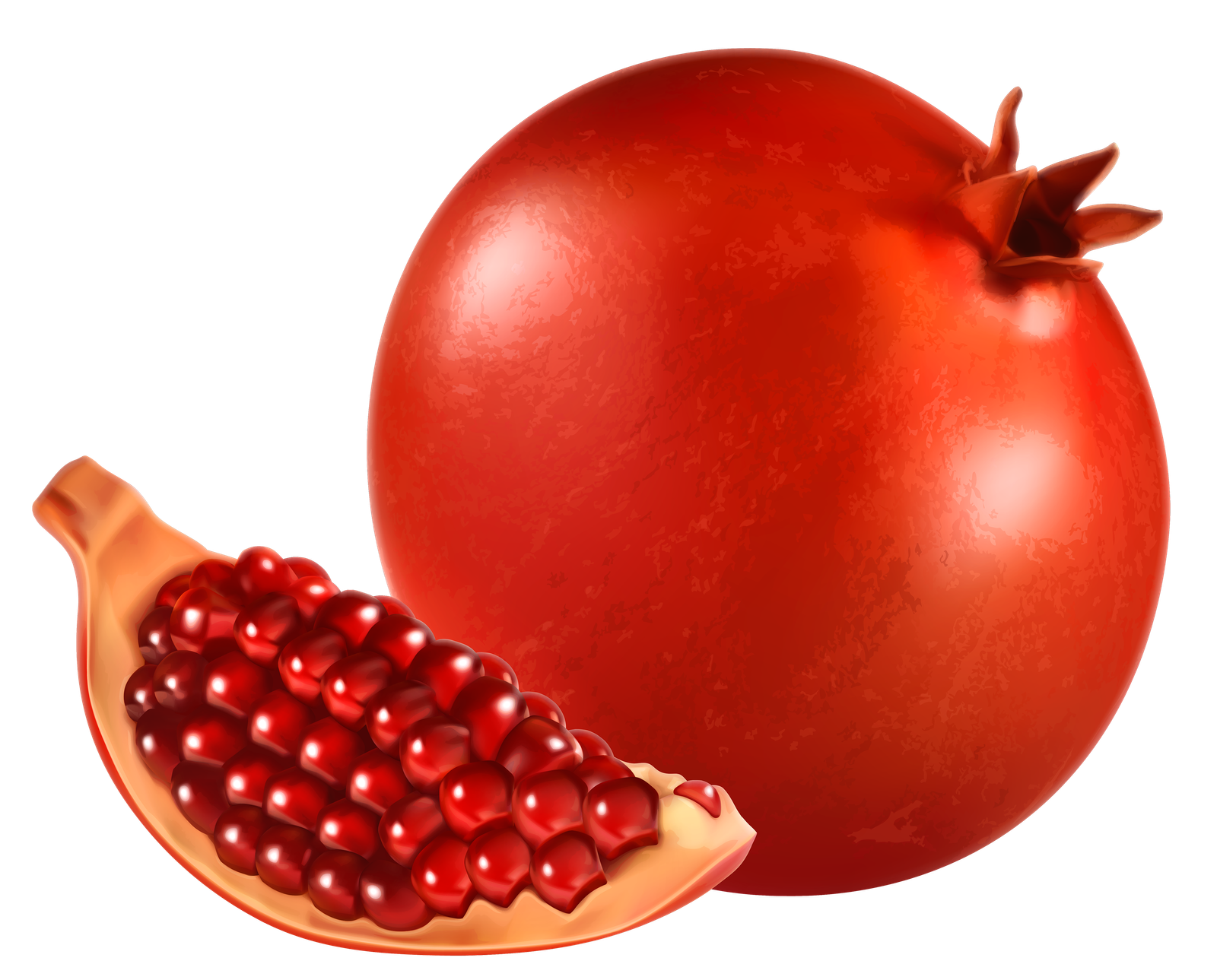 Pomegranate Open Clipart Cliparts HD Free Download