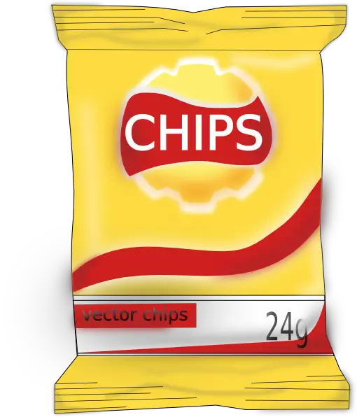 Potato Chips Bag Chips Clip Art Clkerm Vector Clip Art  HD Free Download