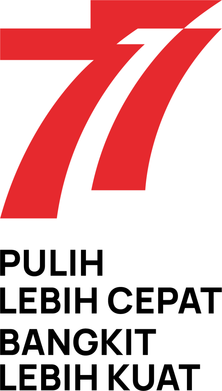 Pulih Lebih Cepat Bangkit Lebig Kuat 77 PNG Logo Hut Ri Ke 77 HD Free Download