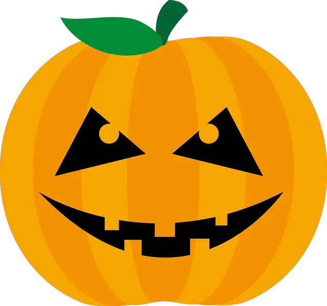 Pumpkin Face Vector Graphic Pumpkin Halloween Orange  HD Free Download