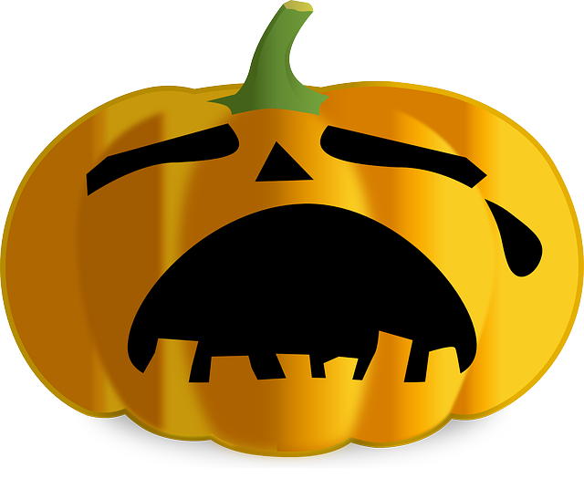 Pumpkin Jack Lantern Sad PNG  HD Free Download