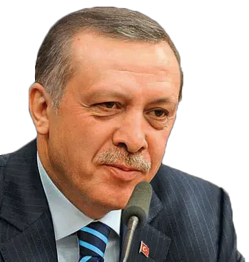 Recep Tayyip Erdoğan Portre Mikrofon  HD Free Download