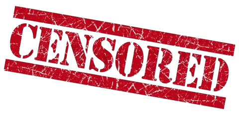 Red Censored Strike PNG Background  HD Free Download