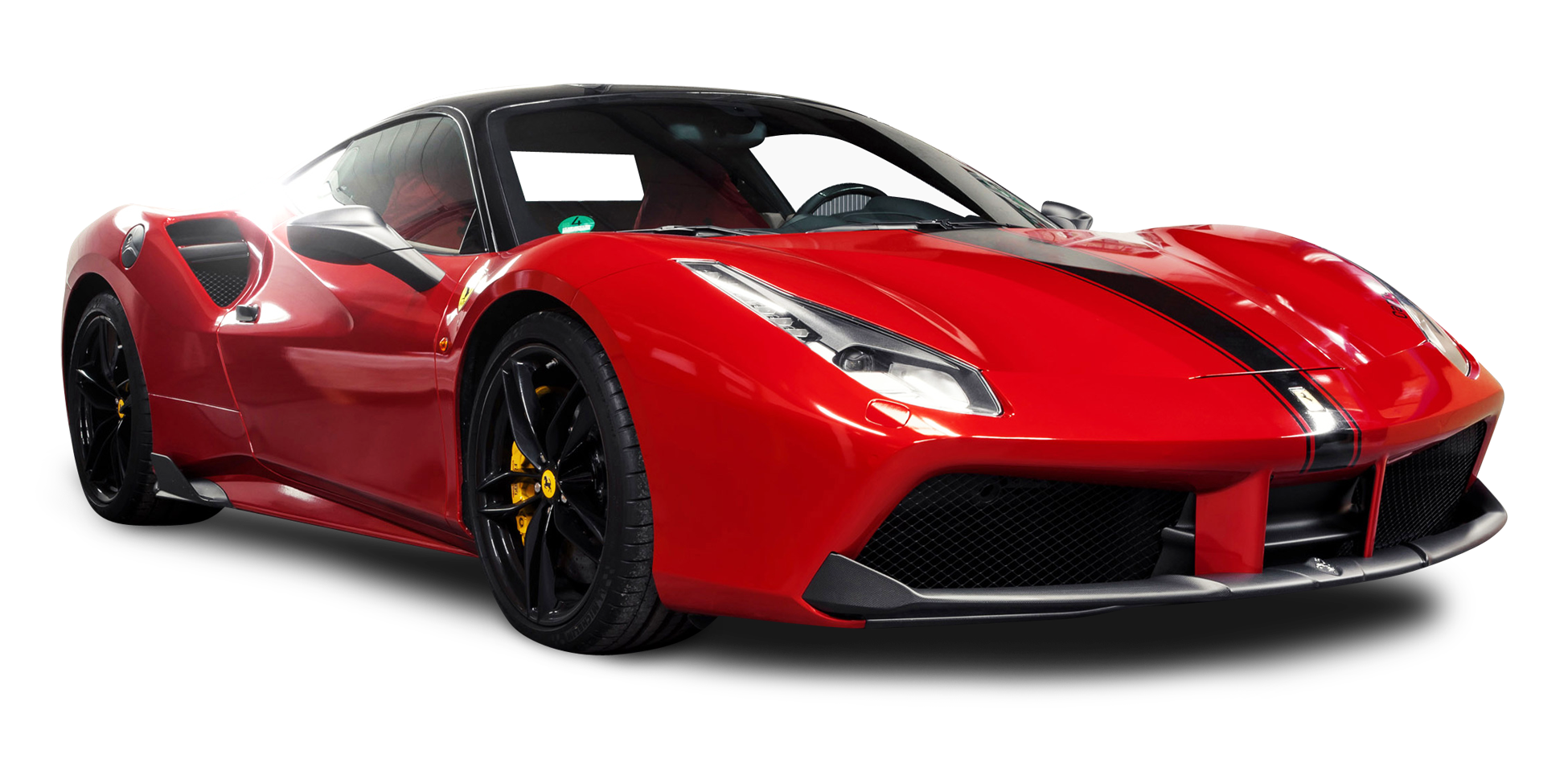 Red Ferrari Gtb Car PNG Image   HD Free Download