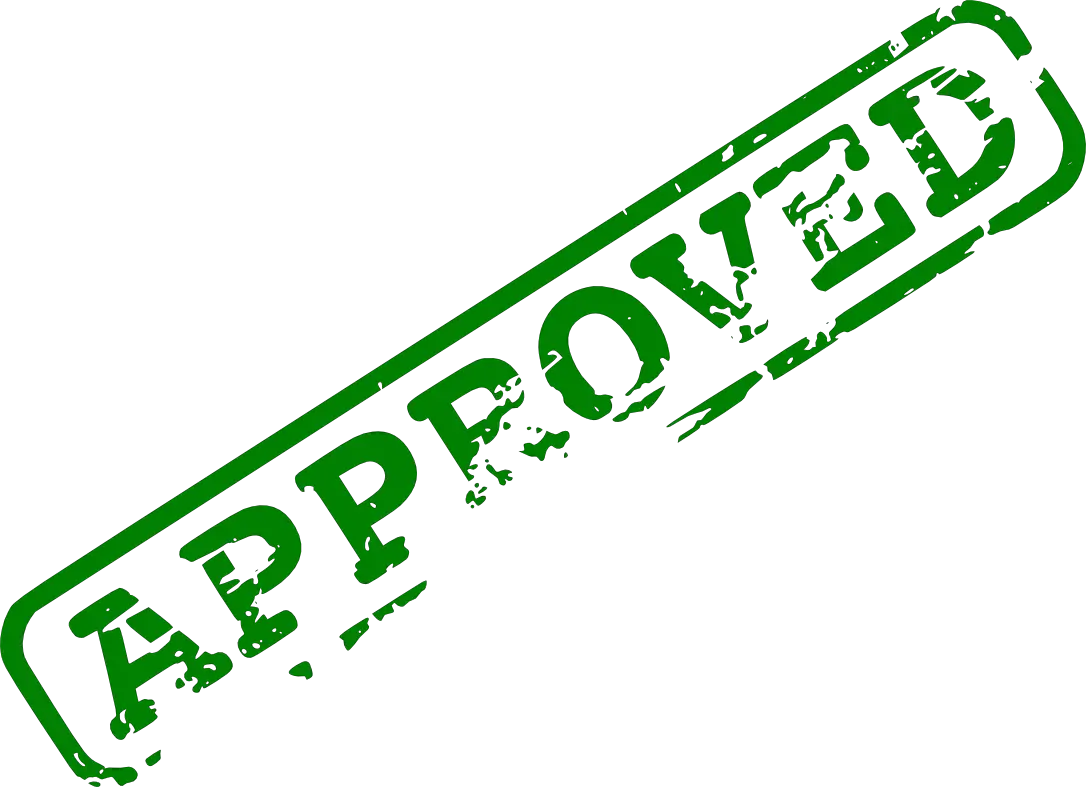 Red Green Approved Stamp PNG Transparent M  HD Free Download