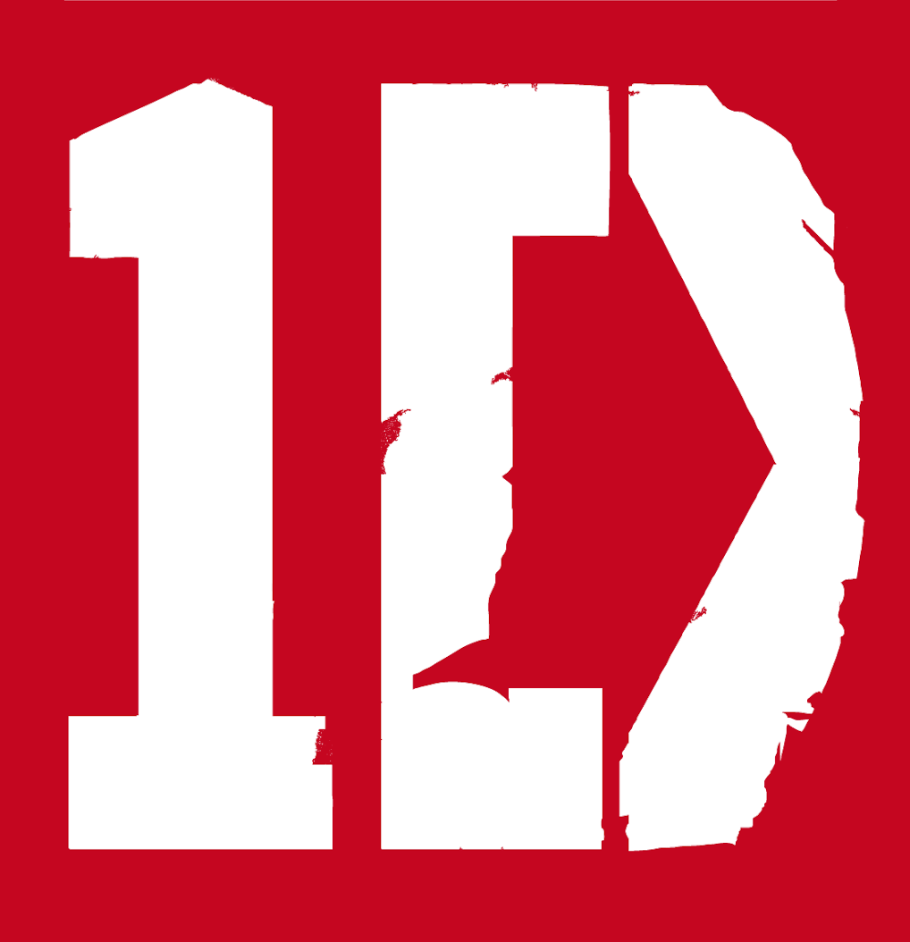 Red 1 Direction Logo PNG  HD Free Download