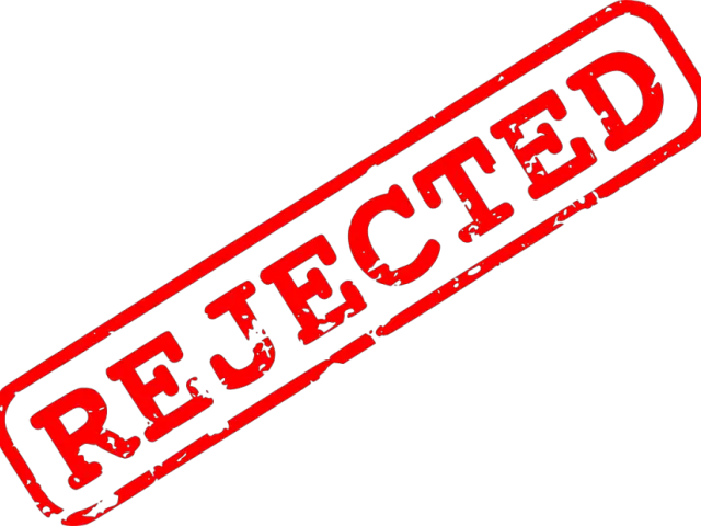Rejected Stamp PNG  HD Free Download