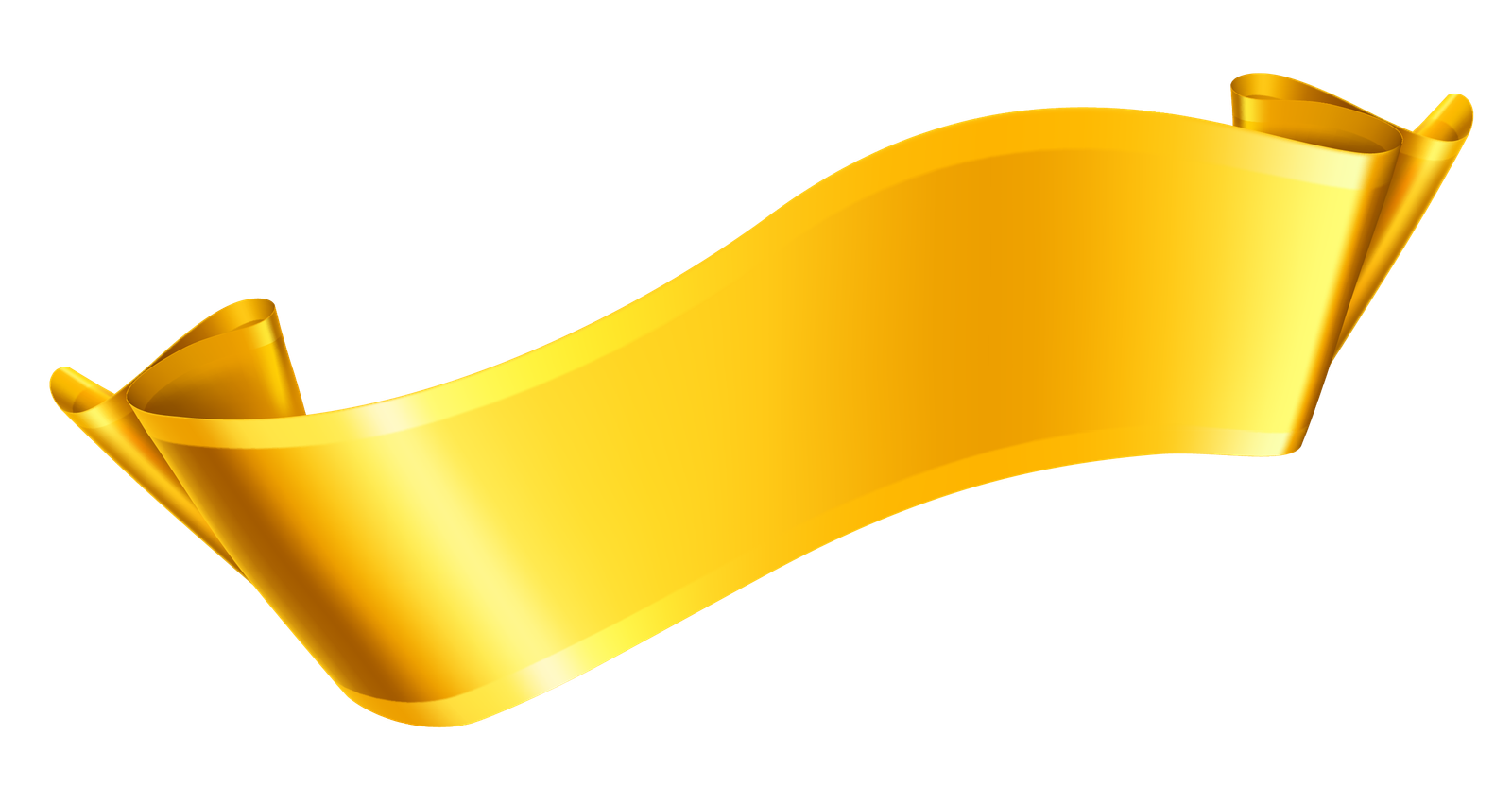 Ribbon PNG Pin Novi Liu Image Gold Banner Banner Gold  HD Free Download