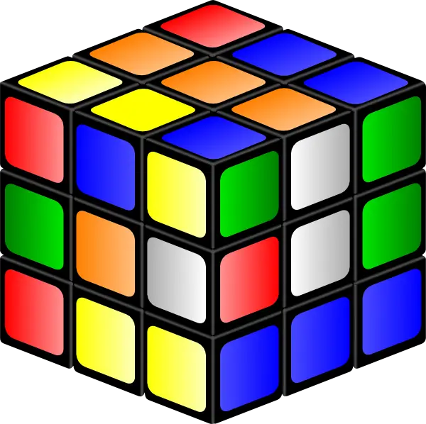 Rubiks Cube Clip Art Clkerm Vector Clip Art Online Royalty Domain  HD Free Download