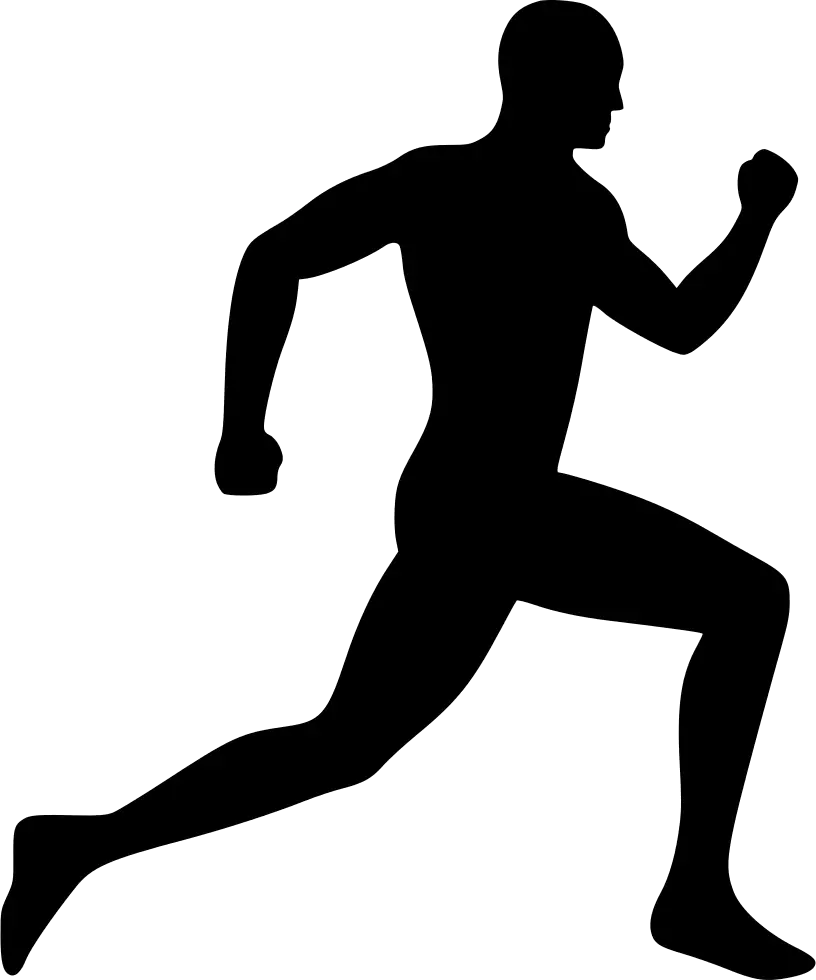 Running Icon Running Man Svg PNG Icon HD Free Download