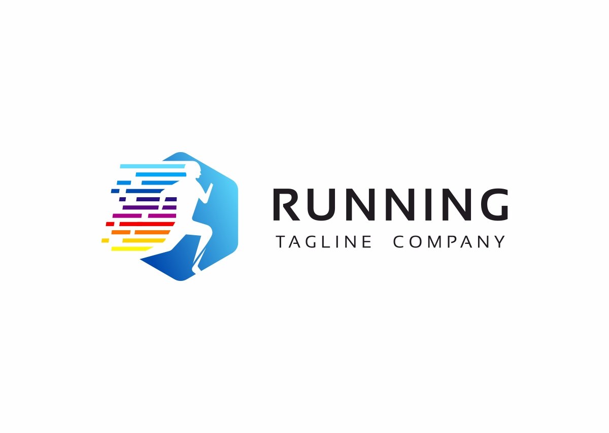 Running Logo  HD Free Download