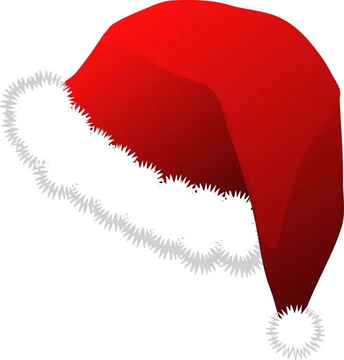 Santa Hat Christmas Costume Vector Graphic   HD Free Download