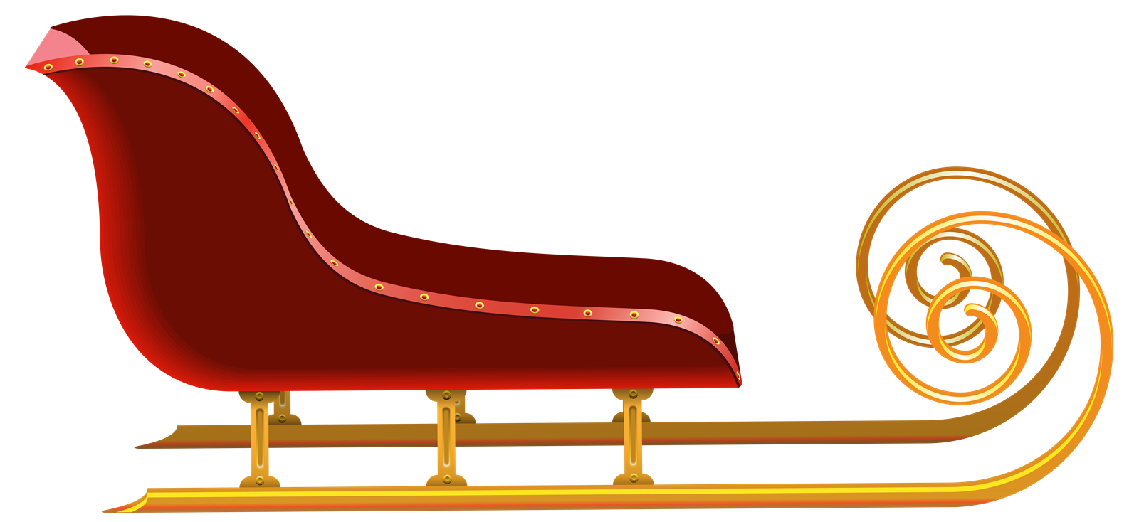Santa Sleigh Clipart Sleigh PNG And Cliparts Fordfhm HD Free Download