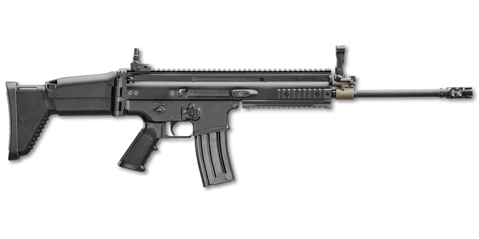 Black Scar 16s Gun Weapon Transparent Background  HD Free Download