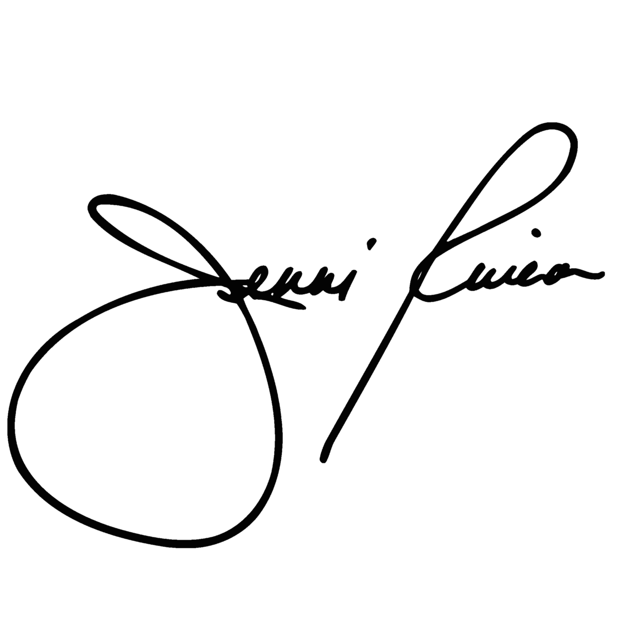 Signature Jenni Rivera Digital PNG  HD Free Download