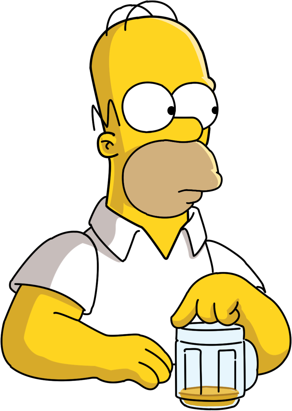 Simpsons The Darkest Nights Have The Brightest Stars Homer  HD Free Download
