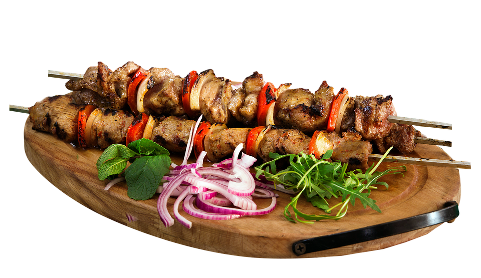 Skewer Kebab Barbecue Photo   HD Free Download