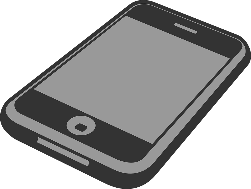 Smartphone Apple Phone Cell Vector Graphic  HD Free Download
