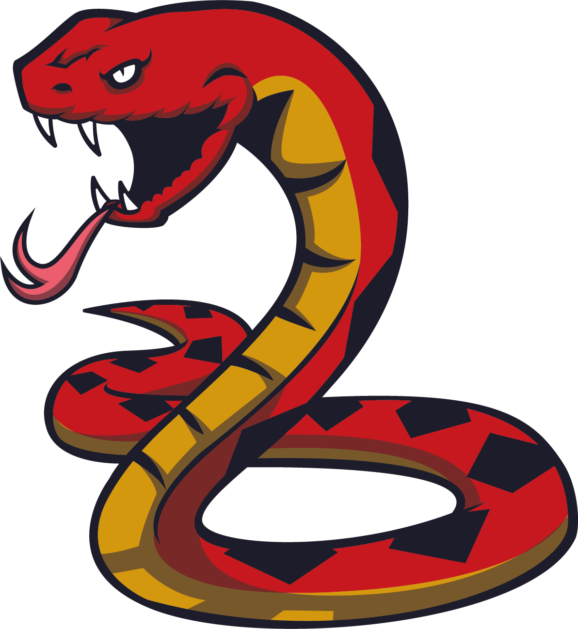 High Quality Red Snake Tattoo PNG  HD Free Download