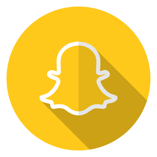 Snapchat Logo Circle PNG  HD Free Download