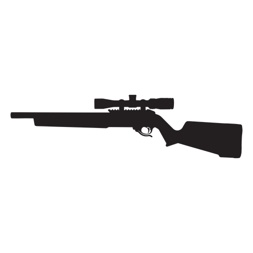 Sniper Gun Grey Silhouette PNG  HD Free Download