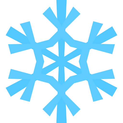 Snowflake Icon Christmas Flat Color Iconset Icons  HD Free Download