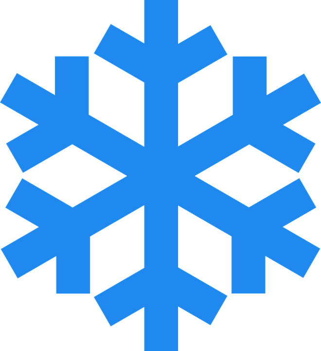Snowflake Winter Ice Crystal Vector Graphic   HD Free Download