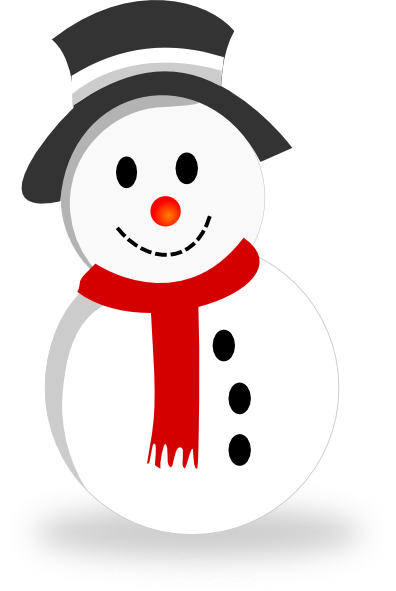 Snowman Clip Art Clkerm Vector Clip Art Online HD Free Download