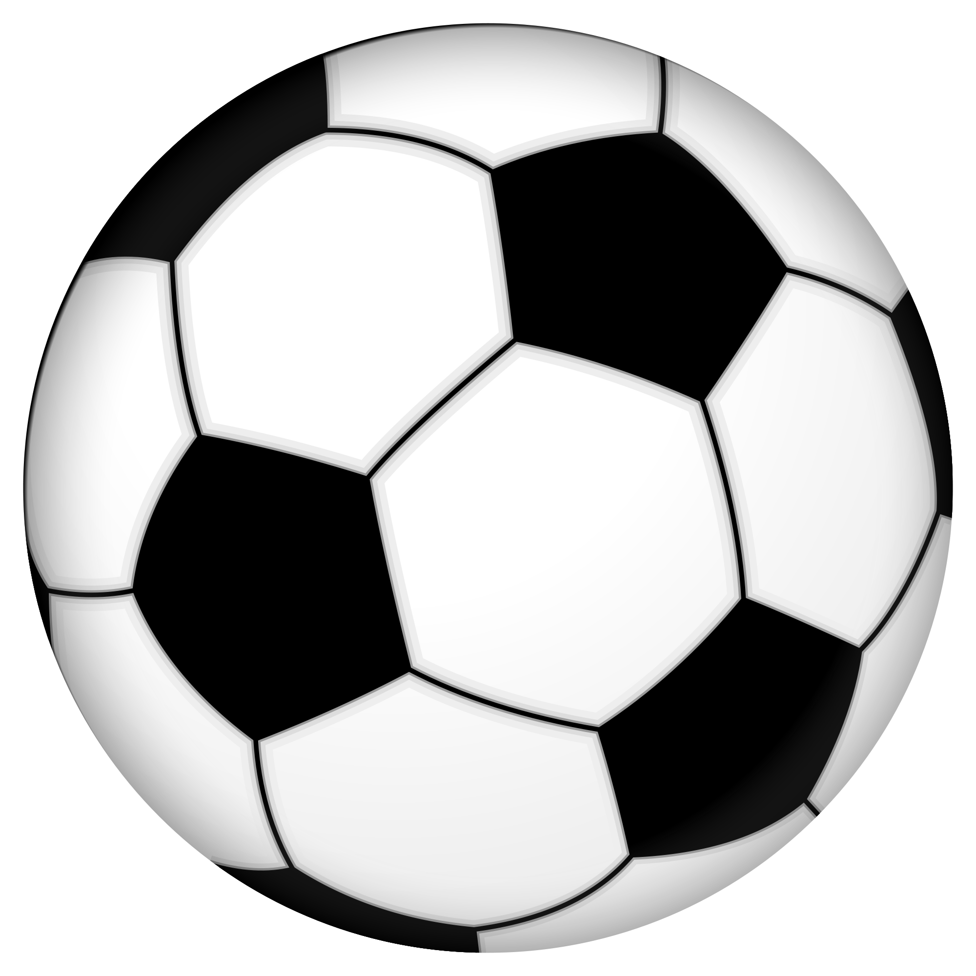 Soccer Ball Icon Flat Style Transparent PNG  HD Free Download
