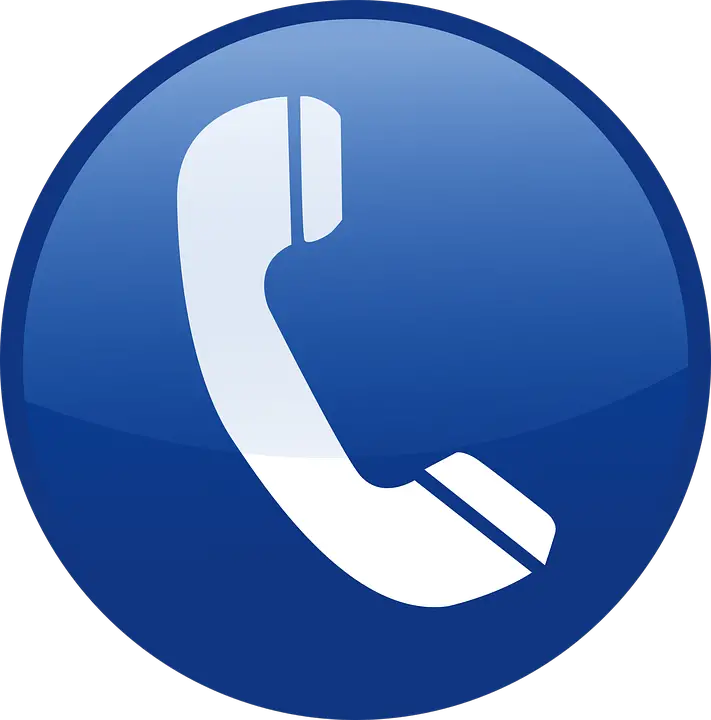 Sombole Telefone Azul PNG Logo HD Free Download