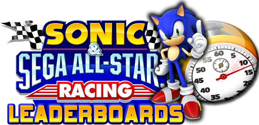 Sonic Sega All Stars Racing Leaderboards PNG Logo  HD Free Download