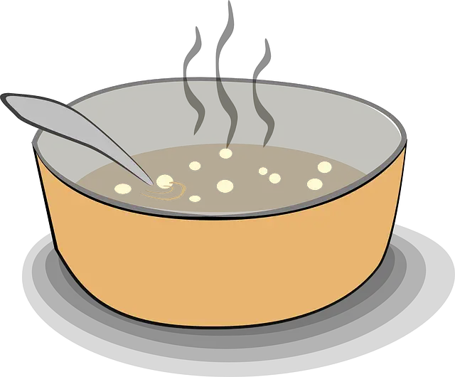 Soup Stew Steaming Vector Graphic HD Free Download