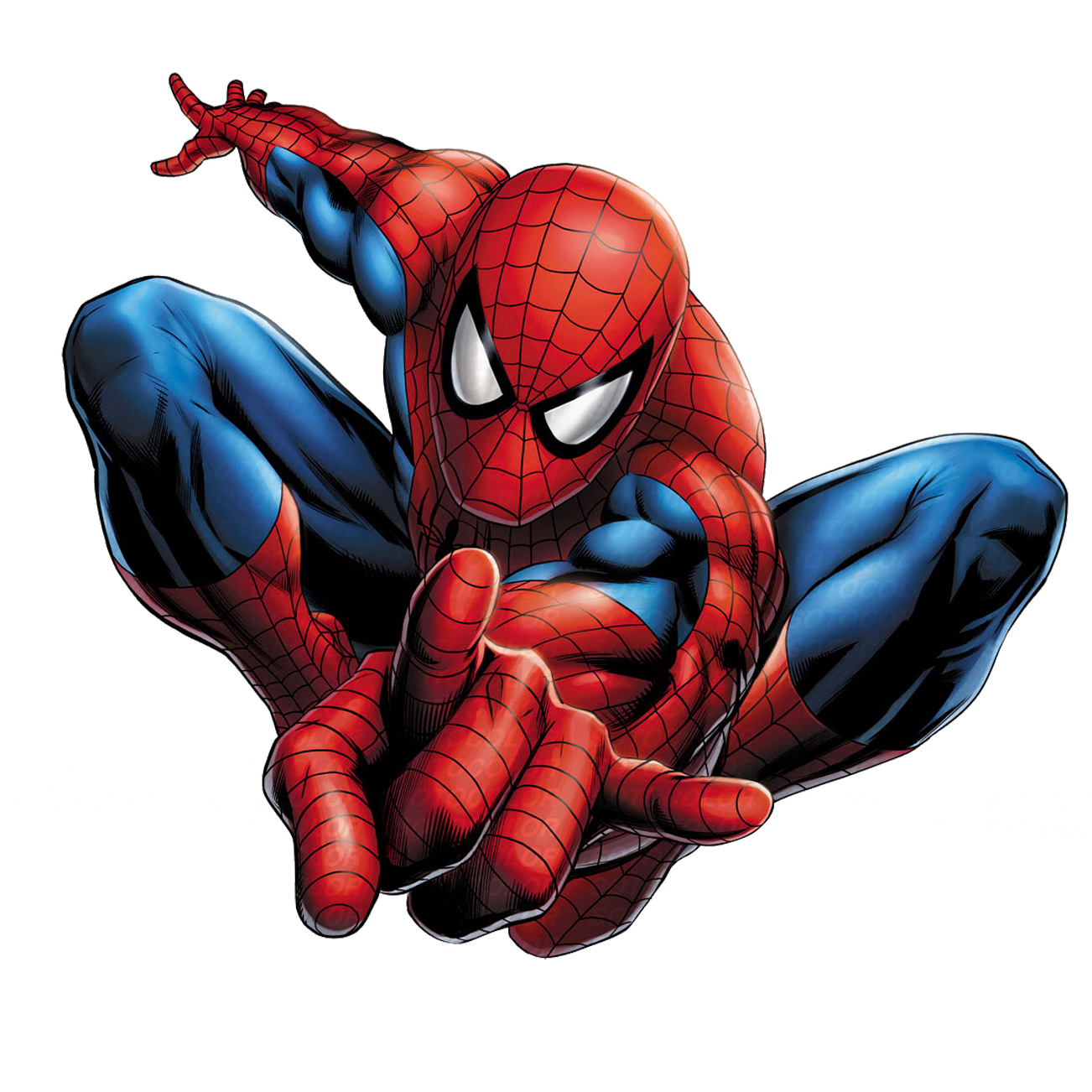 Spider Man Throws His Web While Flying PNG  HD Free Download