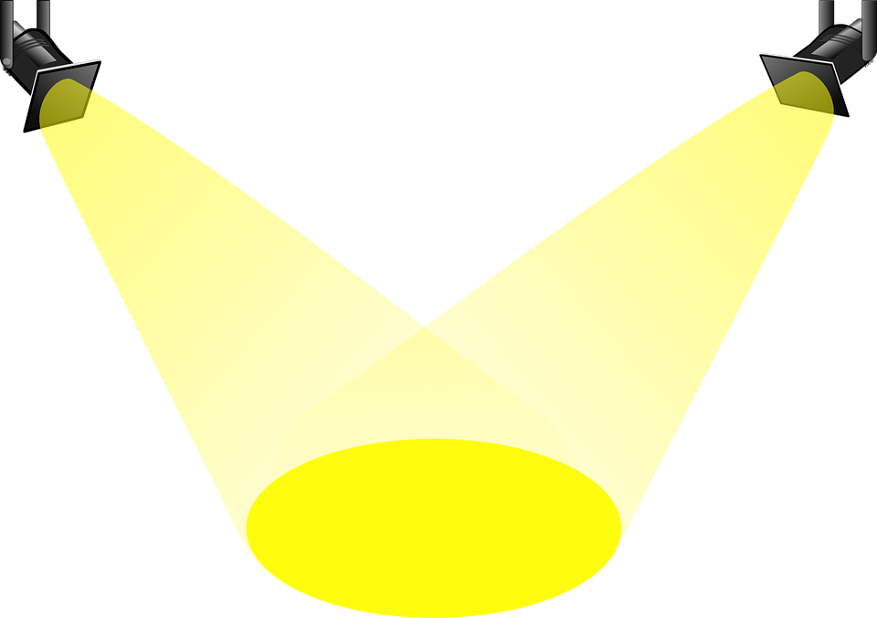 Spotlight Limelight Lighting Vector Graphic  HD Free Download